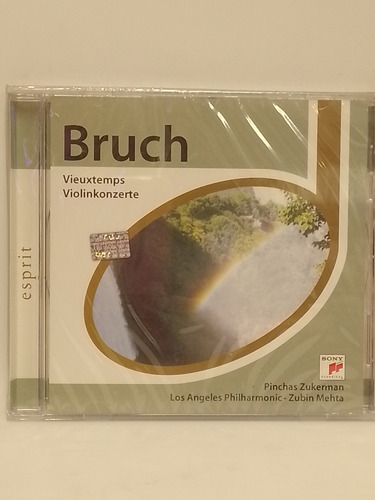 Bruch Vieuxtemps Violinkonzerte Cd Nuevo 