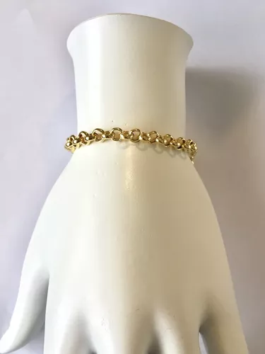 Pulseira de Ouro 18k Feminina Elo Portugês 19cm 4mm Largura - Site Oficial  - Morelli Joias