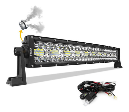 Barra De Led Iluminação Automotiva 390w 22 Polegadas 56cm