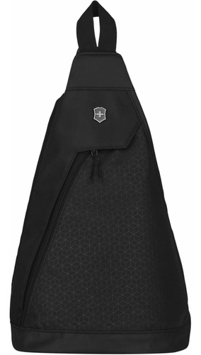 Imagen 2 de 8 de Mochila Victorinox Dual Compartment Monosling Negra 606748