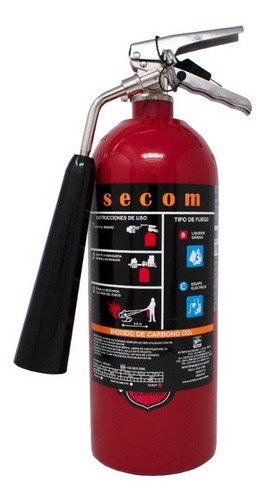 Extintor Nuevo De 2.3kg Bioxido De Carbono Co2 Envio Gratis