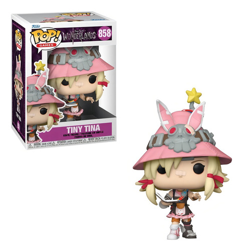 ¡Funko Pop! Juegos: Tiny Tina's Wonderlands: Tiny Tina #858