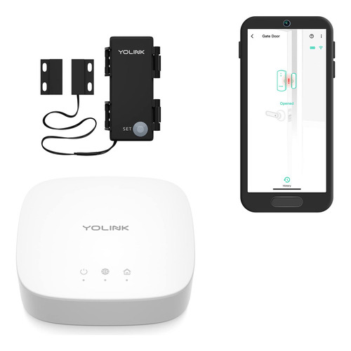 Yolink Lora - Kit De Inicio Inteligente De Sensor De Contac