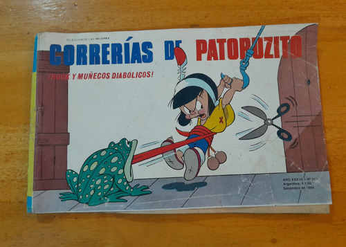 Revista Correrias De Patoruzito N.591 - Septiembre 1994