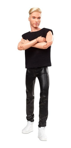 Imagem 4 de 12 de Barbie Signature Ken Looks Loiro Colecionável - Mattel Ms