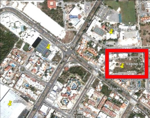 Imagen 5 de 7 de Lote Multifamiliar (condominal) En Venta En Sm 18, Cancún