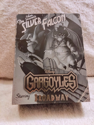 Neca Gargola Broadway Silver Alas Cerradas Target Gargoyles (Usado)