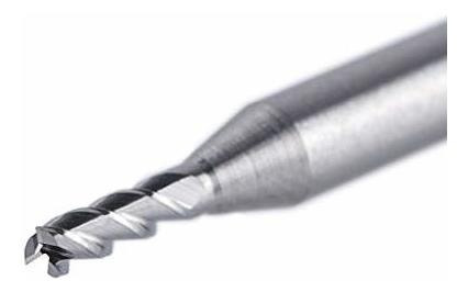 Fresas Cnc 1/8 Para Aluminio 1/16 Diam. Corte 3 Flautas