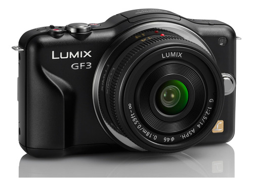 Kit Panasonic Lumix Dmc-gf3ck Cámara Digital De 12,1 Mp Con