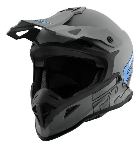 Casco Motocross Pro Tork Fast Gray Tosco 952_store