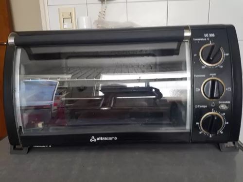 Horno de mesa eléctrico Ultracomb UC-65CT 65L negro 220V