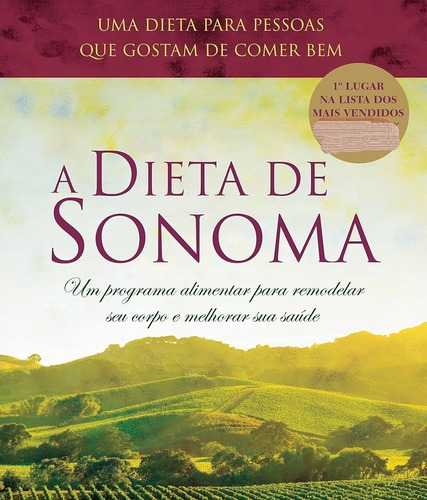 Livro A Dieta De Sonoma De Dra Connie Peraglie Guttersen