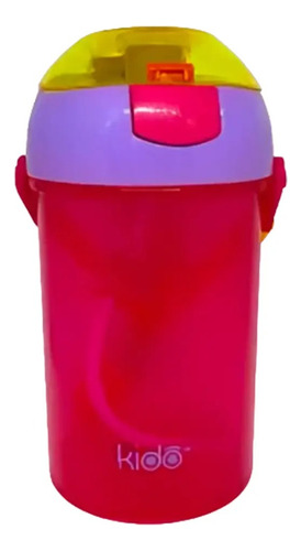 Botella Niños 350ml Kido Fucsia Violeta Amarilla Febo 