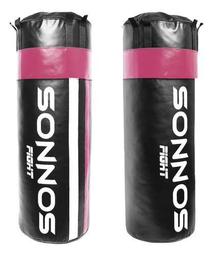 Sonnos bolsa de boxeo 150cm tela vinílica refor homologada color rosa