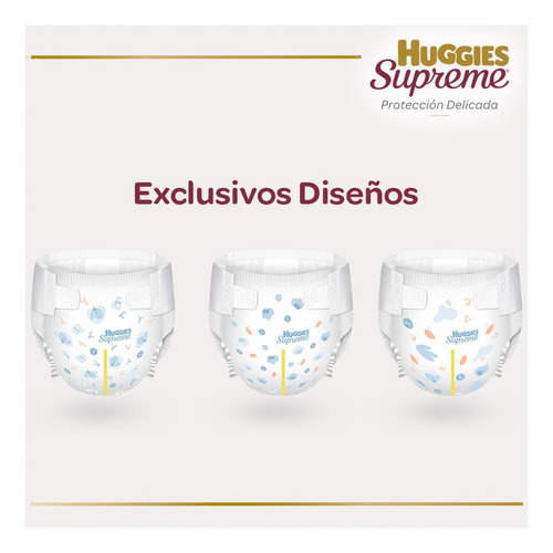 Pañales Huggies Supreme Rn Unisex 40 Piezas Rn Sin Género