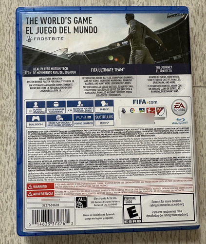 Juegos Para Ps4 Fifa 18 Y Fifa 17 Ps4 Físicos Playstation (Usado)