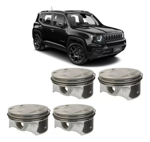 Jogo De Pistão Std Jeep Renegade 1.8 E-torq Flex | 55264215