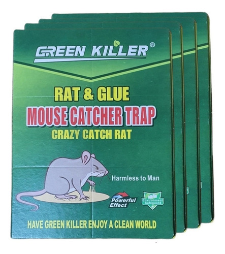 Pack 10 Trampa Para Raton Adhesiva Mouse & Ratas