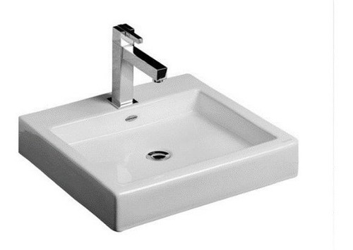 Lavabo Ovalín Lavamanos Moderno Rectangular Blanco ¡ Envío Gratis !