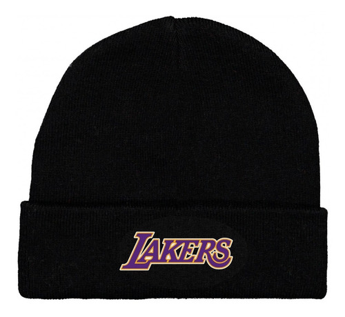 Gorro Lana Beanie Pasamontañas Los Angeles Lakers Logo Phr