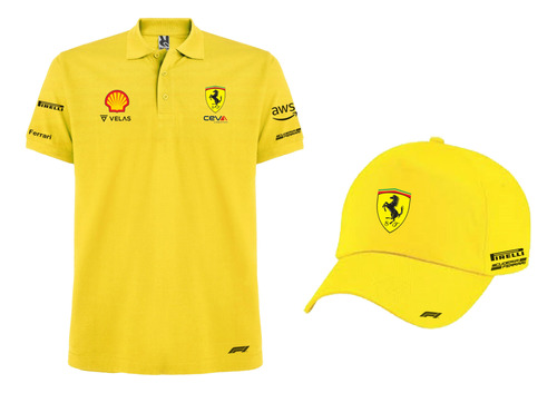 Ferrari F1 Combo Polo Gorra St