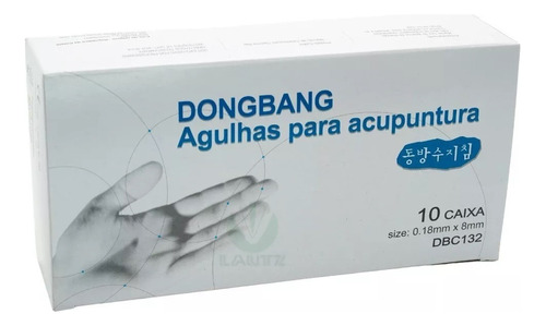 Acupuntura - Agujas De Mano De 0.18 X 8 Mm Marca Dong Bang 