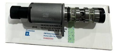 Valvula Solenoide Chevrolet Cruze Sonic Tracker Vvt Original