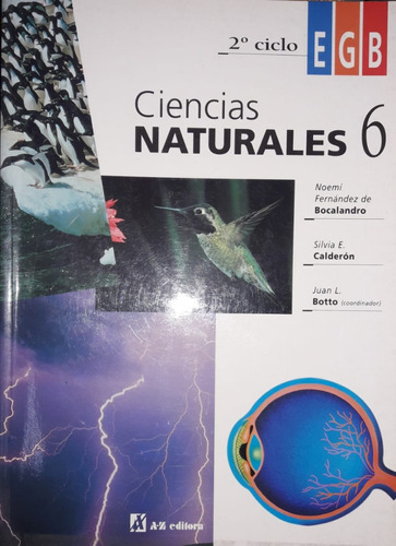 Ciencias Naturales 6 Egb - A Z Editora **