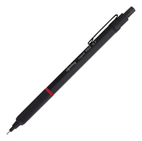 Rotring Rapid Pro - Lápiz Mecánico, 0.7 Mm, Color Negro Mate