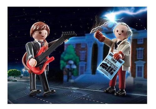 Imagen 4 de 5 de Playmobil Volver Al Futuro 70459 Mcfly Y Dr - Back To Future