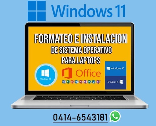 Imagen 2 de 5 de Se Formatea Computadoras Pc Laptop Y Mini Laptops