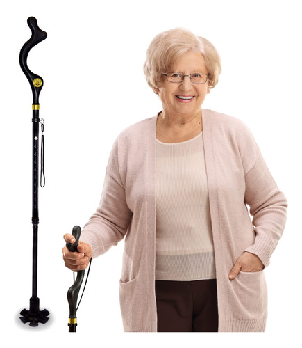 Campbell Posture Cane - Bastones De Senderismo Para Personas