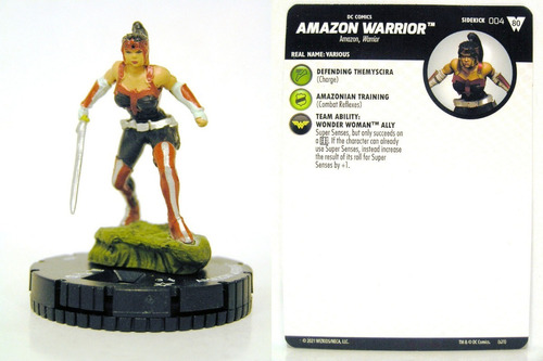 Heroclix Amazon Warrior #004 Wonder Woman 80th Anniversary 