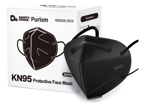 Daddy's Choice Purism Kn95 - Mscara Facial Desechable, 20 Pi