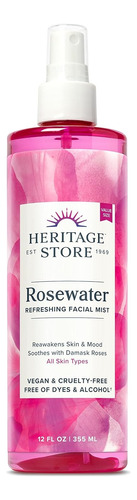 Hidratante Facial Heritage Store Rosewater 100% Original