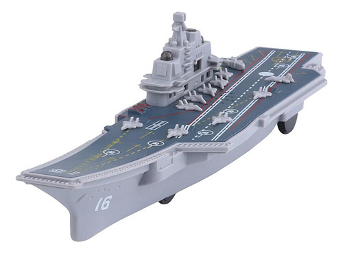 Brinquedo Porta-aviões Modelo De Navio De Guerra Elétrico