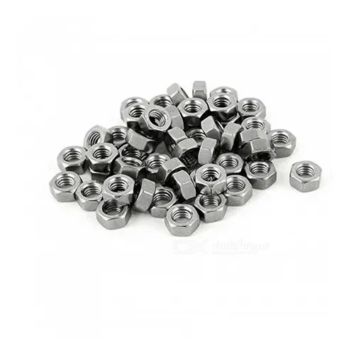 X20 Tuerca Metrica M3 Hexagonal Lock Nust 0.5mm