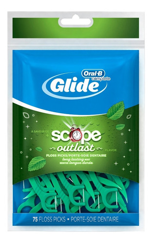 Palillos Con Hilo Dental Flosser Oral-b Glide Scope
