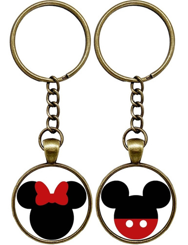 Llaveros Minnie Y Mickey Mouse