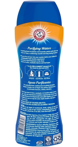 Aromatizante Telas Perlas Arm & Hammer Purifying Waters Clea