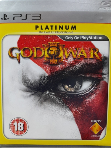 Juego Físico Ps3 God Of War 3 Platinum Caja Gris D Colección