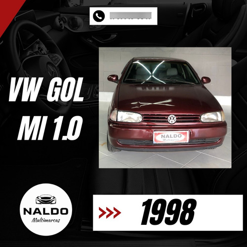 Vw Gol Mi 1.0 1998