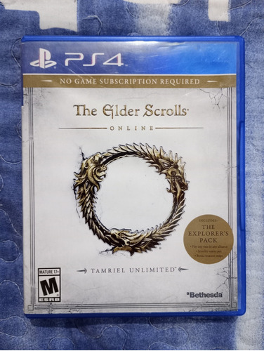 Juego Físico The Elder Scrolls Original Ps4 