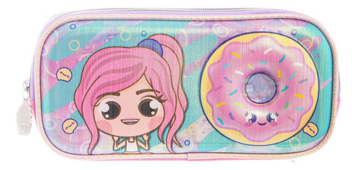 Kit Mochila Pastelitos Ruedas Original Lonch Lap Kinder Dona
