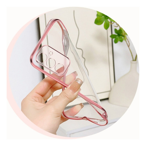 Funda Tpu Con Brillo Y Soporte Circular Para Samsung