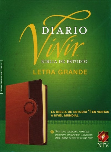Biblia Diario Vivir - Ntv Letra Grande - Cafe - Ntv
