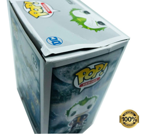 Funko Pop Joker 53 Batman Arkham Asylum Caja Lastimada