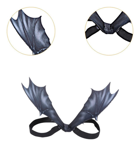 Disfraz De Murciélago Para Halloween Con Alas De Perro, S