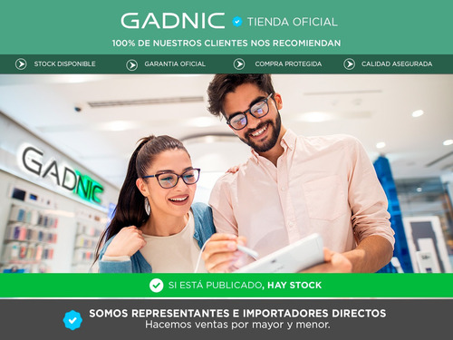 Cargador Inalámbrico 15w Carga Rápida Gadnic Portátil Usb C