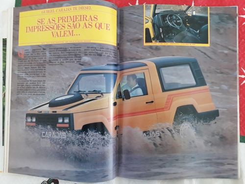 Revista Motor 3 Diplomata 6 Gurgel Carajás Carbrasmar 331 85